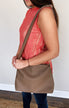 Day After Day Essential Zipper Purse- Dark Taupe