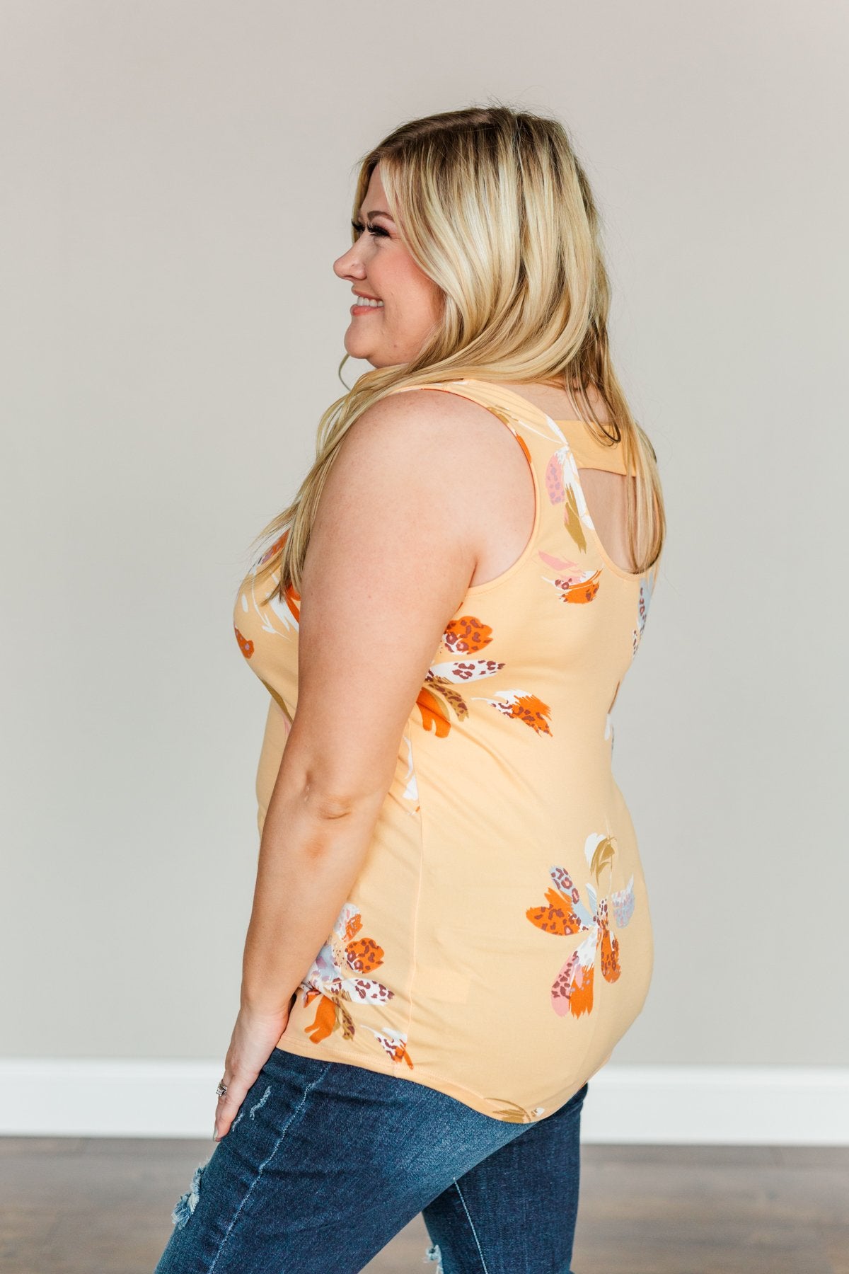 Best Day Of My Life Floral Tank Top- Mango