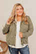 Aspire To Be Authentic Lightweight Jacket- Olive