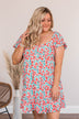 Sway With The Wind Mini Dress- Coral