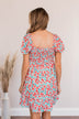 Sway With The Wind Mini Dress- Coral