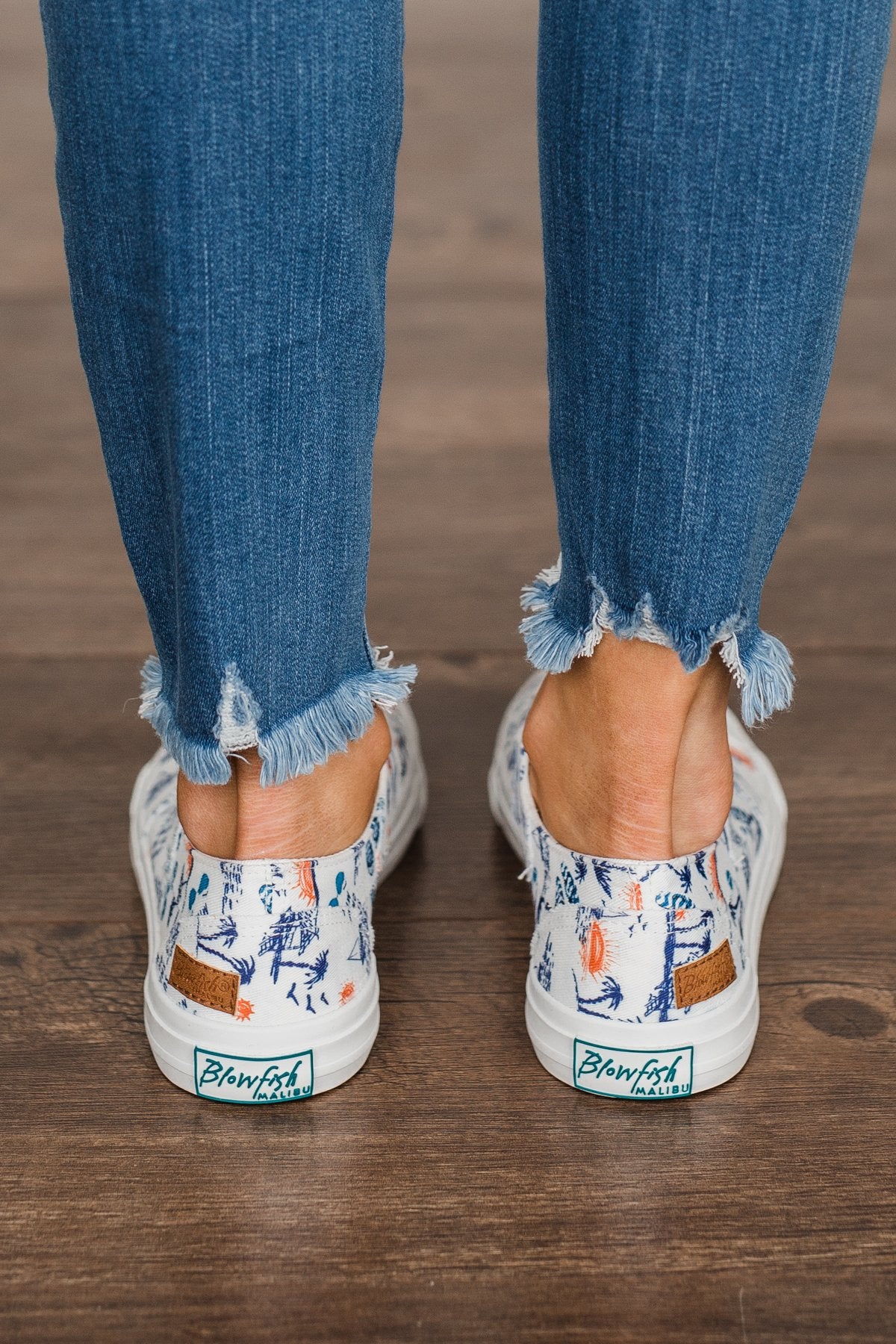 Blowfish Marley 4 Earth Sneakers- Off White Summer Lovin