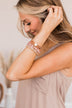 Tree Of Life Stackable Bracelet Set- Pink