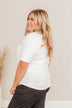 "Out Of Office" Graphic Tee- Ivory