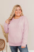 Nothing But Love Long Sleeve Top- Lavender