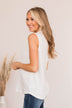 Let Your Hair Down Lace Top- Ivory