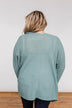 Sweet Serenity Knitted Cardigan- Slate Blue