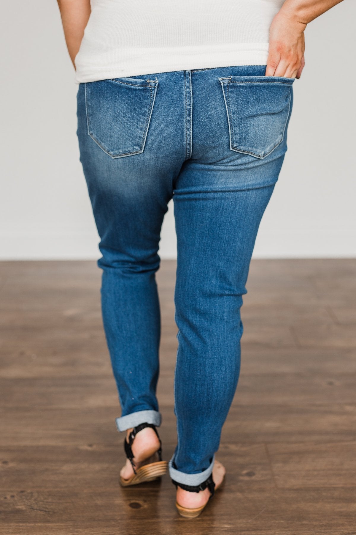KanCan Skinny Jeans- Medium Kendall Wash