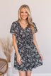 Oh So Sweet Mini Dress- Black