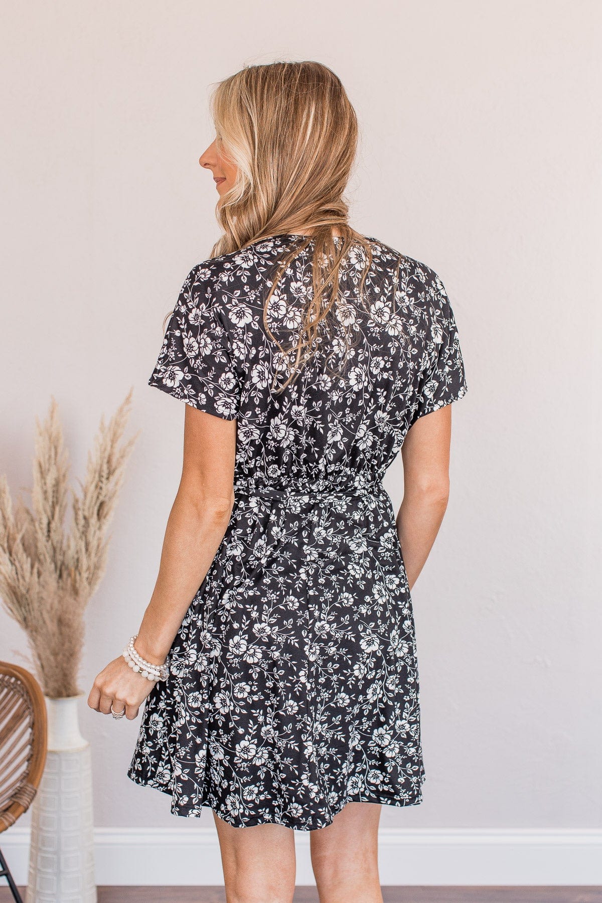 Oh So Sweet Mini Dress- Black