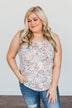 Love To Give Floral Tank Top- Ivory