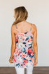 Ready For A Change Floral Tank Top- Coral & Pink