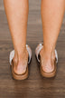 Jellypop Reagan Slide Sandals- White Multi