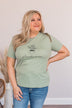 "Plant Mom" Graphic Tee- Sage