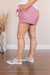 Relaxing With You Shorts- Light Orchid