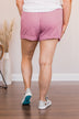 Relaxing With You Shorts- Light Orchid