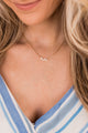 Cursive "Mama" Chain Necklace- Gold