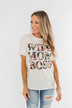 Wife, Mom, Boss Graphic Tee- Cream