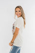 Wife, Mom, Boss Graphic Tee- Cream
