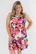 Adore Me Floral Watercolor Dress- Multi-Color