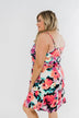 Adore Me Floral Watercolor Dress- Multi-Color