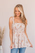 Fancy Meeting You Smocked Tank- Natural