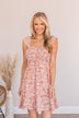 Dreams Become Reality Mini Dress- Rust