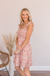Dreams Become Reality Mini Dress- Rust