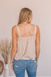 Good Natured Soul Cropped Tank- Beige