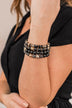 Reaching My Goals Bracelet Set- Black