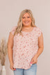 Back To The Start Floral Top- Pink