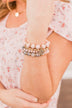 My New Obsession 4 Layer Bracelet- Pink & Gold