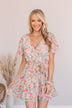 Sitting In The Garden Floral Dress- Ivory