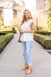 YMI High Waisted Mom Jean- Pamela Wash