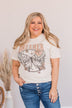 "Dreamer" Butterfly Graphic Tee- Cream
