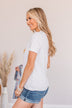 "Here Comes The Sun" Graphic Tee- White