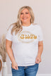 "Here Comes The Sun" Graphic Tee- White