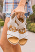Very G Sadie Sandals- Cream