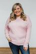 Lightweight Long Sleeve Thermal Top- Pink