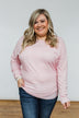 Lightweight Long Sleeve Thermal Top- Pink