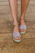 Sugar Koko Wedges- Multi Stripe