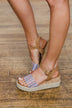 Sugar Koko Wedges- Multi Stripe