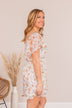 Wandering In The Garden Mini Dress- Ivory