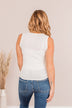 Embrace Your Love V-Neck Tank- Ivory
