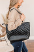 Wanting More Quilted Purse- Black
