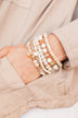 All Decked Out 6 Layer Bracelet Set- Natural
