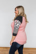 Ready For An Adventure Detail Top- Pink