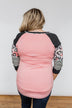 Ready For An Adventure Detail Top- Pink