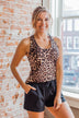 Still Going Strong Tank Top- Leopard