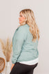 Gonna Fly Now Windbreaker- Seafoam